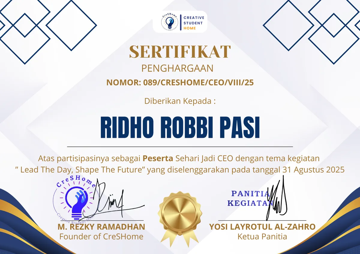 RIDHO ROBBI PASI